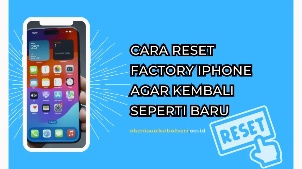 Cara-Reset-Factory-iPhone